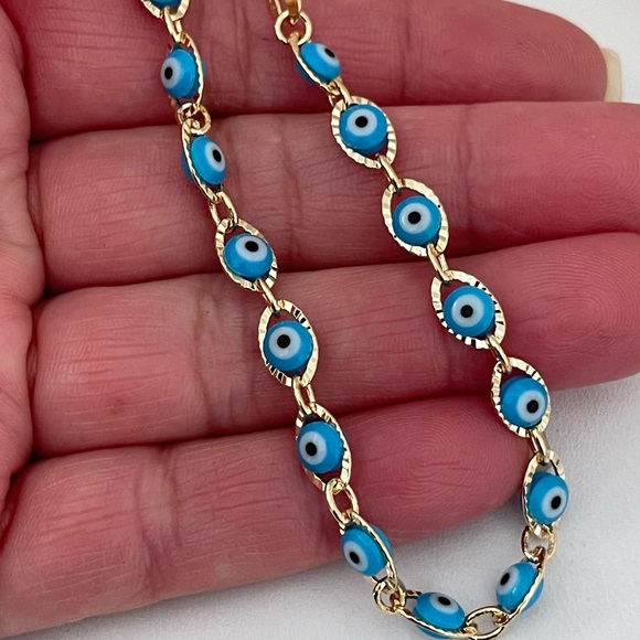 Jewelry - 18k Gold Filled Evil Eye 🧿 Bracelet